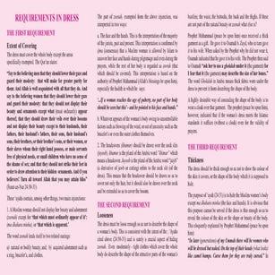 The muslim woman dress