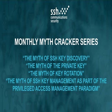 SSH Key Management | PDF
