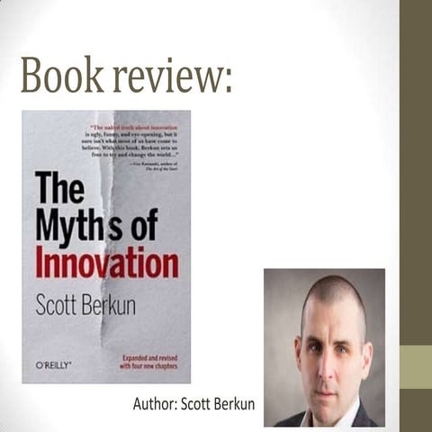 The myths of innovation saurabh mhase
