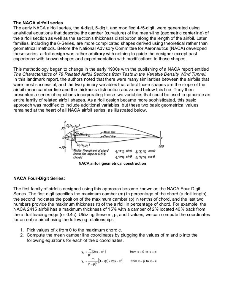 5 digit naca airfoil generator - acetocheck