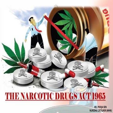 THE NARCOTIC DRUG ACT 1965.          pptx
