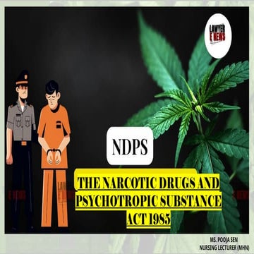 THE NARCOTIC DRUG AND PSYCHOTROPIC SUBSTANCE ACT 1985.pptx