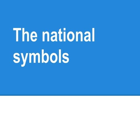 The national symbols