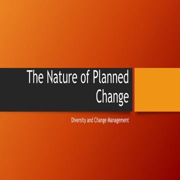 The Nature of Planned Change.pptx