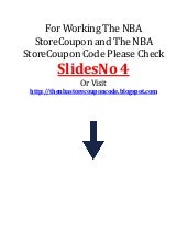 nba store coupon