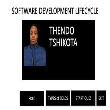 Software Development Lifecycle interactive powerpoint