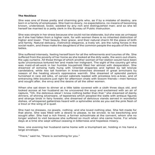 The Necklace.docx