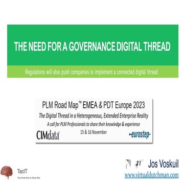 The Need for a Governance Digital Thread