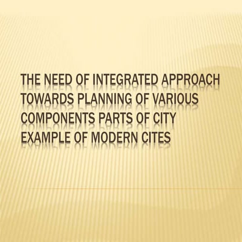 Integrated environmental management | PPTX