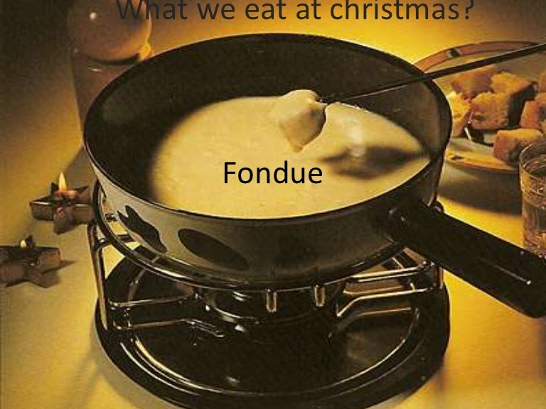 The netherlands fondue christmas dinner