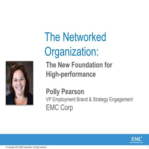 The Networked Organization - The New Foundation for High-Performance