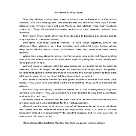 The never ending story