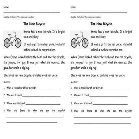 The New Bicycle Story