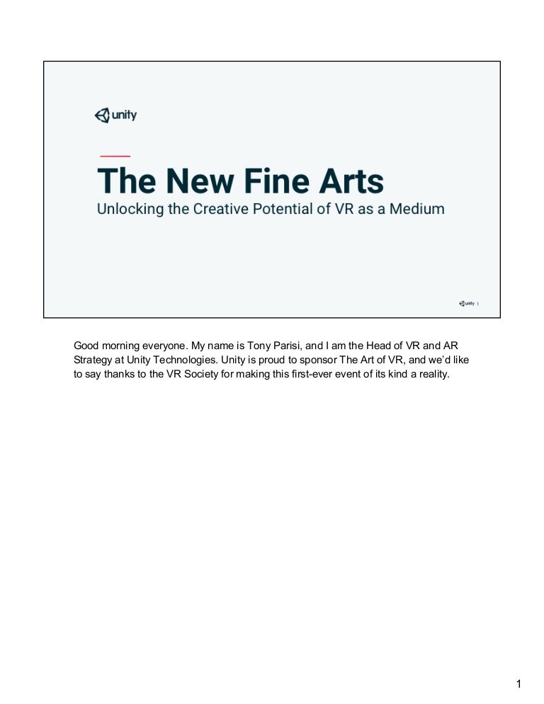 The New Fine Arts