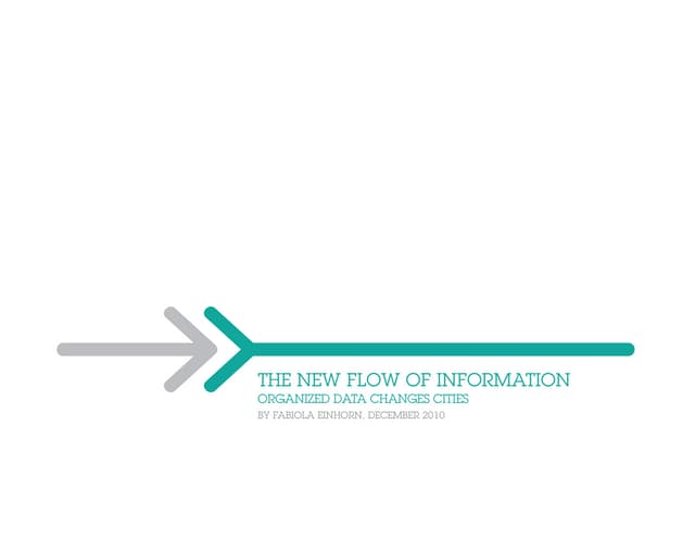 The new flow of information