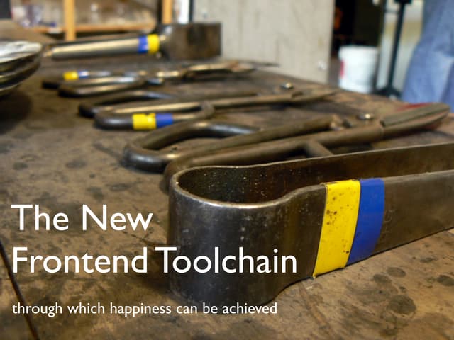 The New Frontend Toolchain