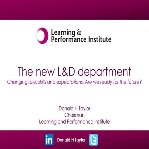 CLC Members Seminar 10 July 2014 - Donald H Taylor