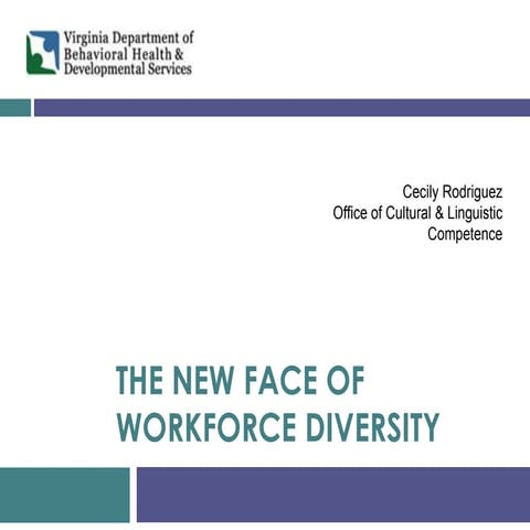 The new look of workforce diversity final version