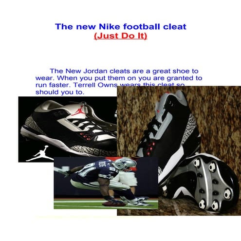 every nike football cleat ever made