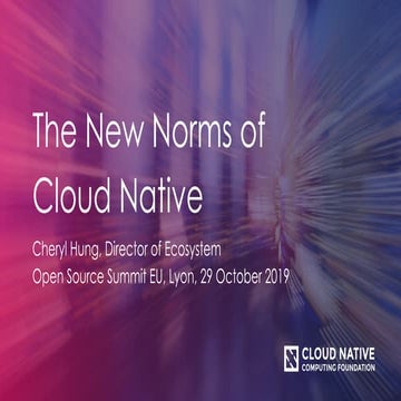 K8s & cloud native past, present and future | PPTX