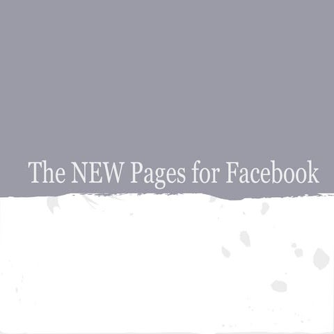 The New Pages Timeline For Facebook