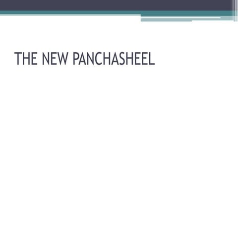 The new panchasheel.note for sndt b.ed student