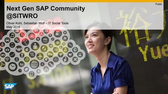 The new SAP Community