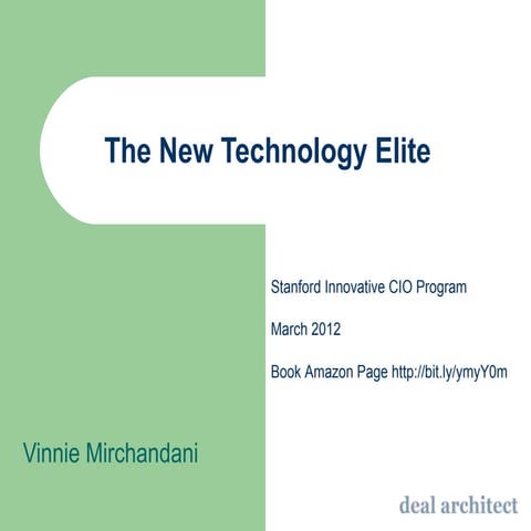 The New Technology Elite March 2012
