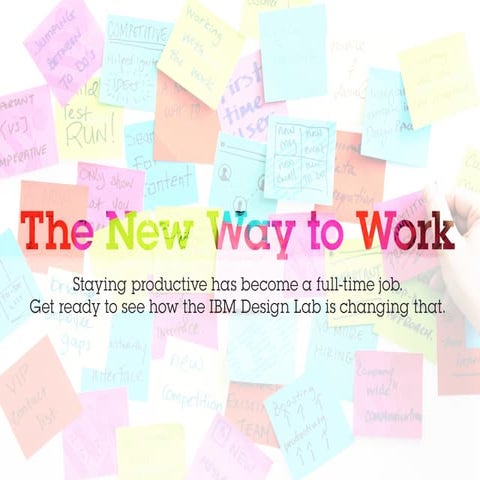 The new way to work - IBM VERSE