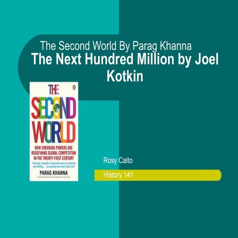 The next hundred million by joel kotkin