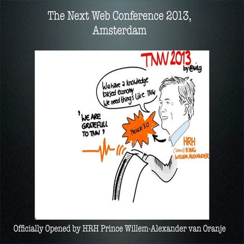 The next web conference 2013 Amsterdam; a visual overview in sketch notes