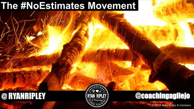 The #NoEstimates Movement - COA 18