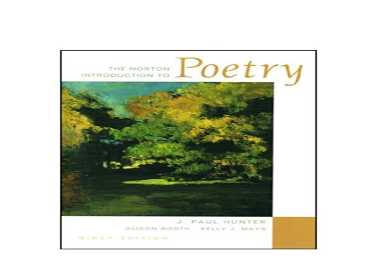 Read_EPUB The Norton Introduction to Poetry