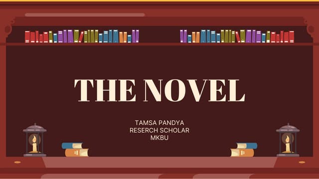 THE NOVEL.pptx