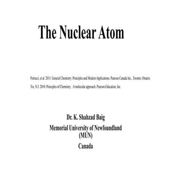 The Nuclear Atom | PPTX