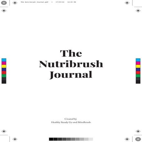 Nutribrush Journal Preview: A Wellness and Weight Loss Journal
