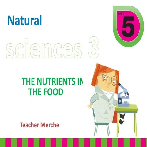 The nutrients in the food
