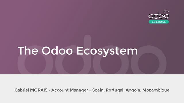 The Odoo Ecosystem