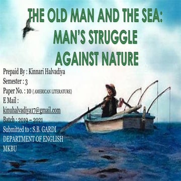 The old man the sea : Paper : 10