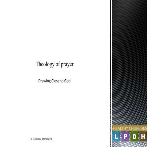 Theology of prayer