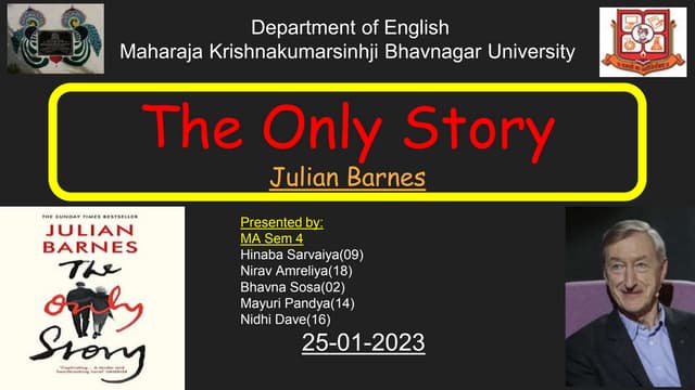 The Only Story by Wole Soyinka 