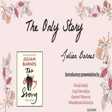 'The Only Story' by Julian Barnes