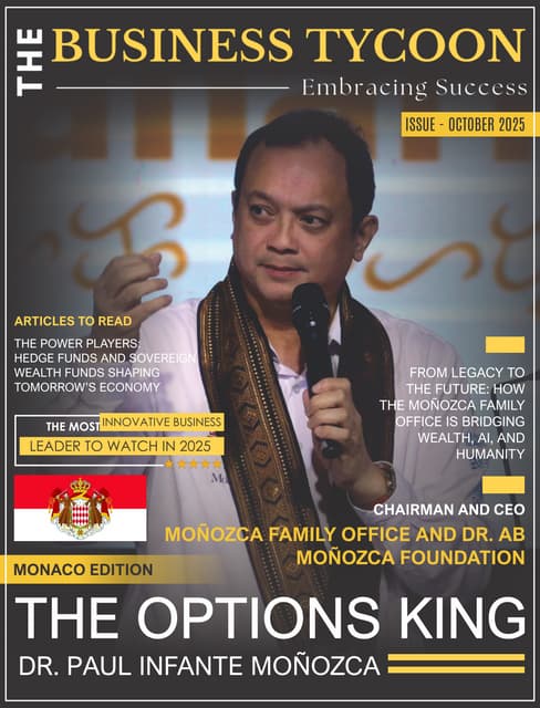 Options King - Dr. Paul Infante Monozca