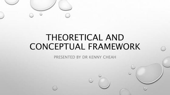 Conceptual framework | PPT