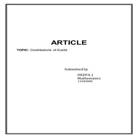 Theoretical base of mahematical education