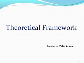 Theoretical framework d1 2016 11-18