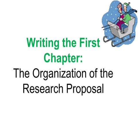 The Organization of the Research Proposal.pptx