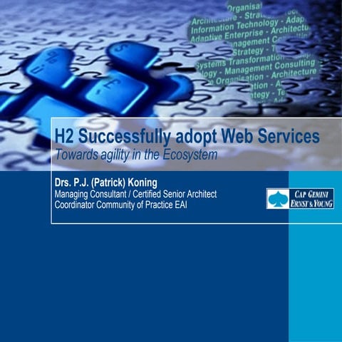 H2 Successfully adopt Web Services - Towards agility in the Ecosystem
