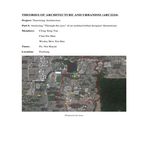 Theories of architecture and urbanism based on Jane Jacob theory