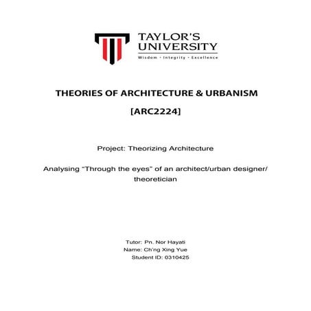 Project 1 part 2 Jane Jacobs | PDF